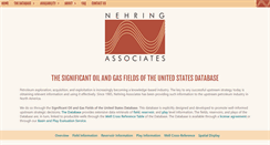 Desktop Screenshot of nehringdatabase.com